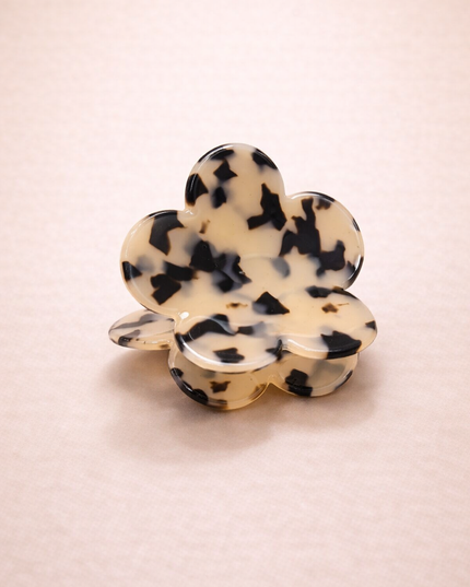 Pince à cheveux - Léopard Fleur