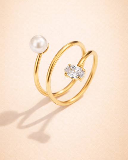 Bague Zéna - Dorée
