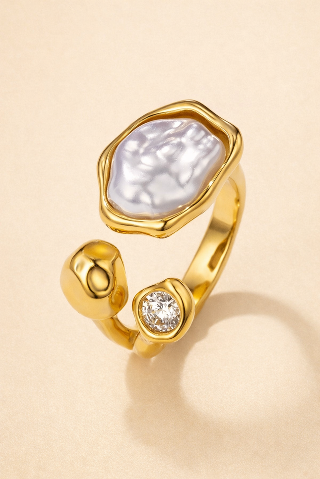 Bague Naïa  - Dorée