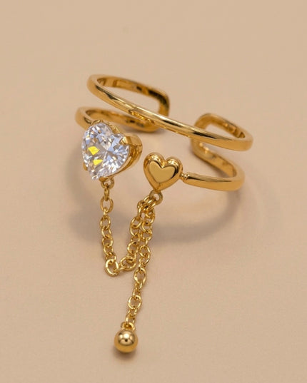 Bague Amalia  - Dorée