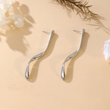 Boucles d'oreilles Lova - Argentée