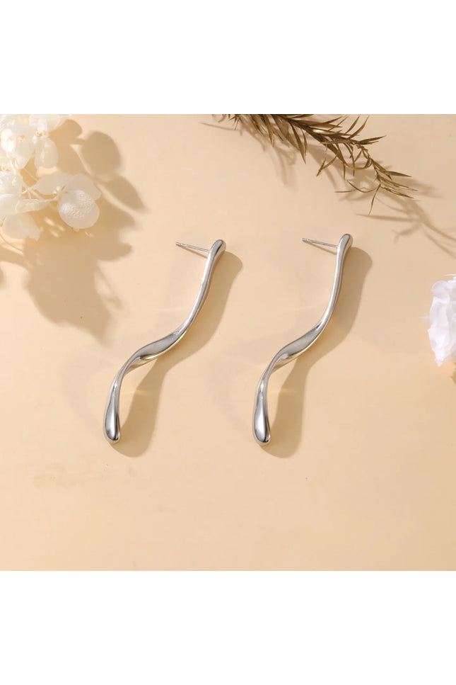 Boucles d'oreilles Lova - Argentée