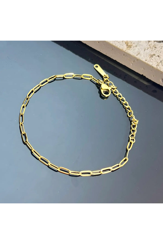 Bracelet pour charms - Doré