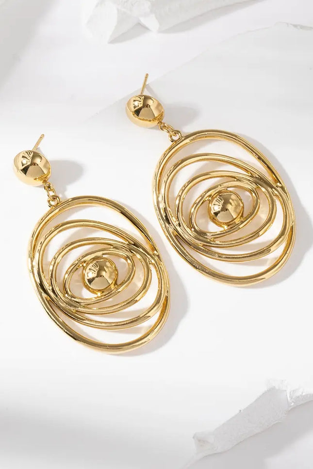 Boucles d'oreilles Calya - Dorée