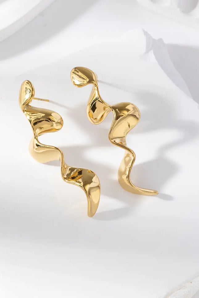 Boucles d'oreilles Haliana - Dorée