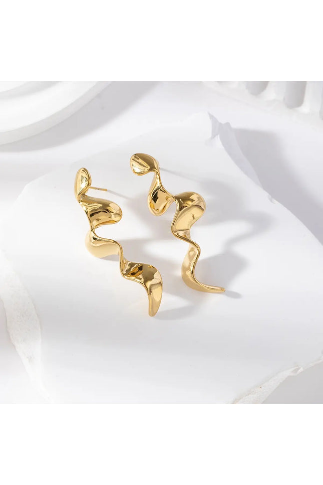 Boucles d'oreilles Haliana - Dorée